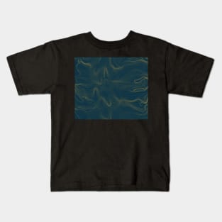 Dynamic wave pattern Kids T-Shirt